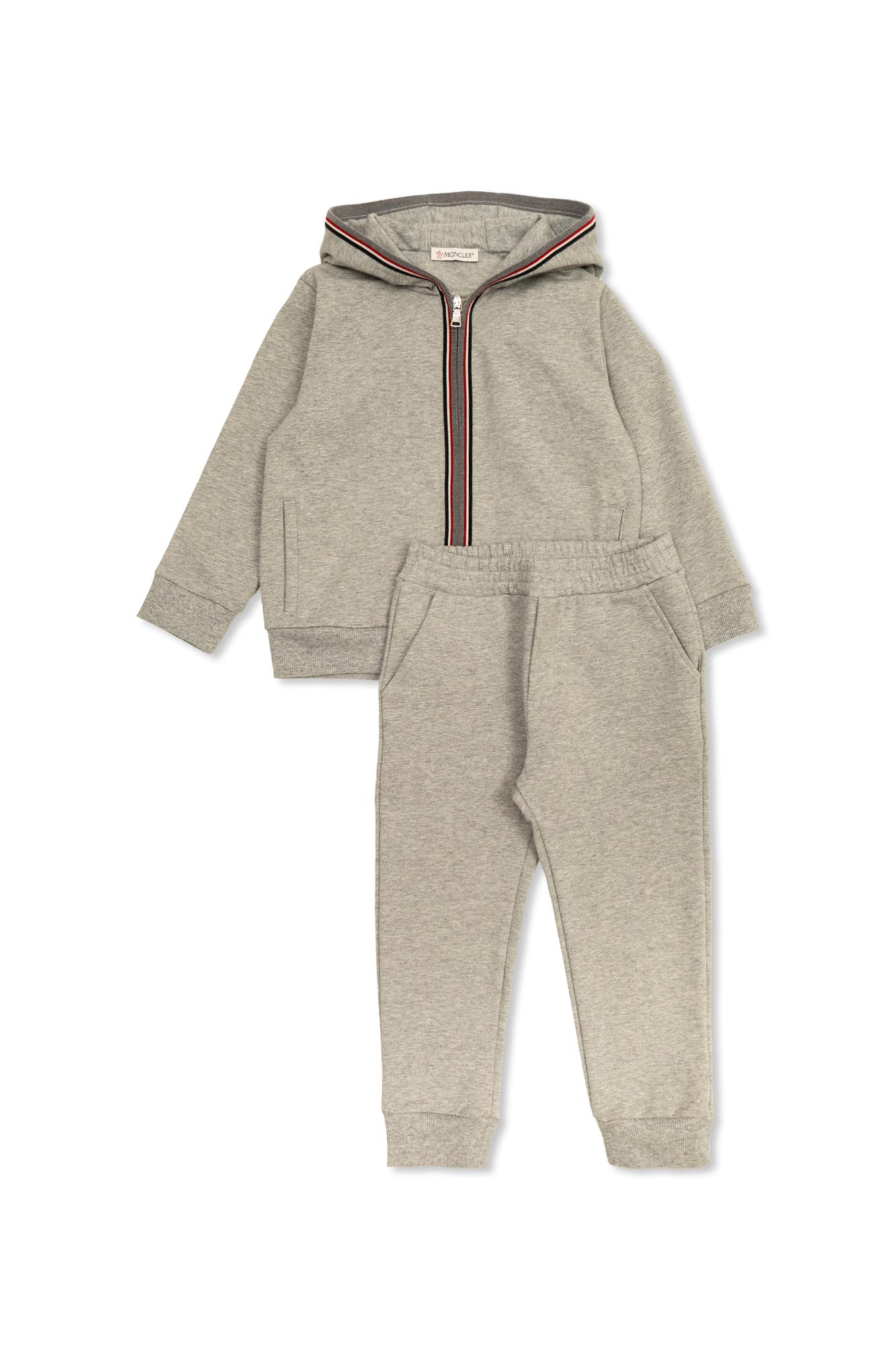 Grey Tracksuit set sweatshirt and pants Moncler Enfant Vitkac France